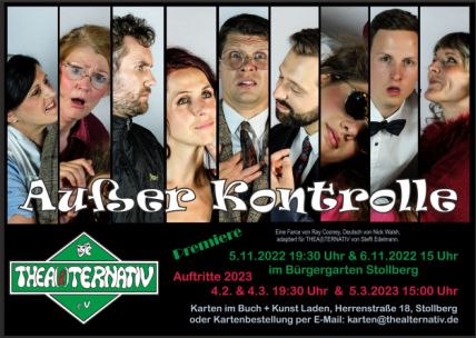 Plakat Außer Kontrolle