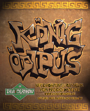 Plakat König Ödipus